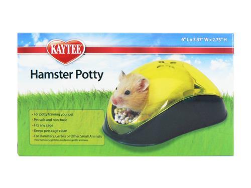 HAMSTER POTTY WITH LITTER