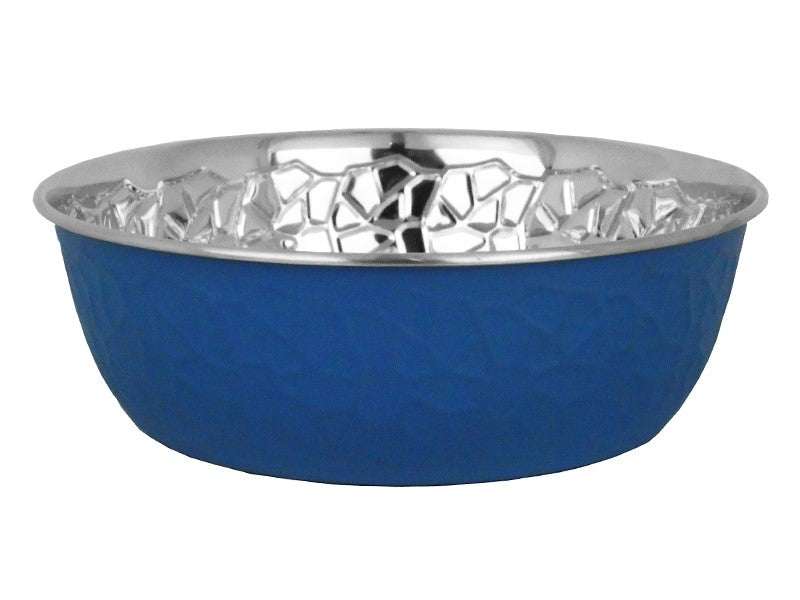 MASON EMBOSSED BOWL BLUE - 3650ML