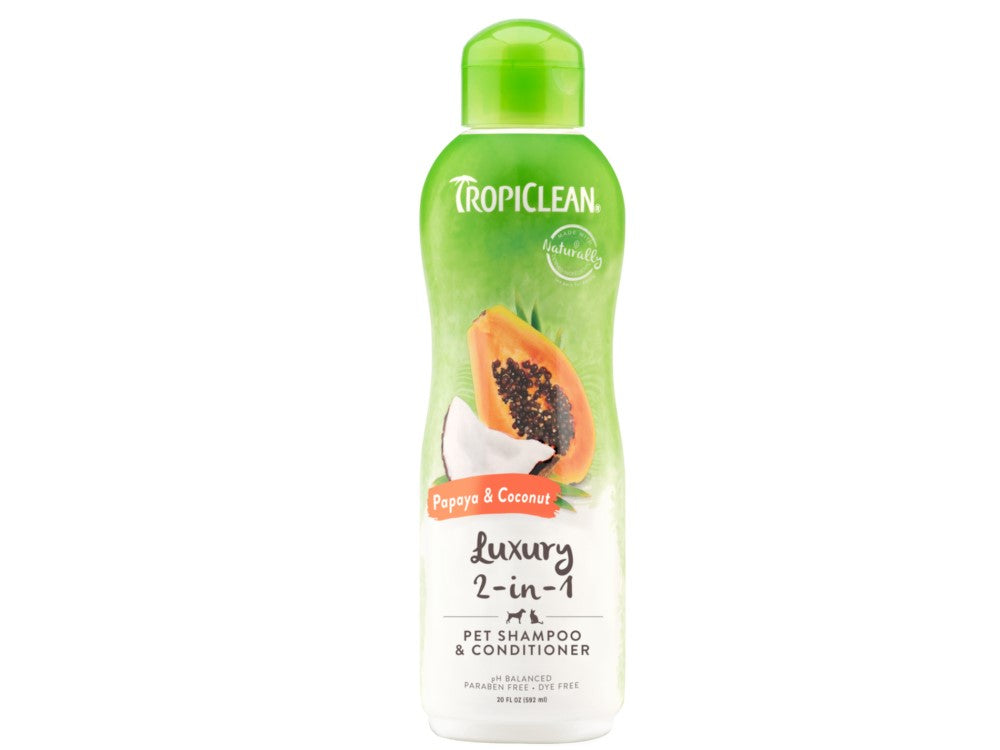 PAPAYA&COCONUT 2IN1 SHAMPOO/COND 355ML