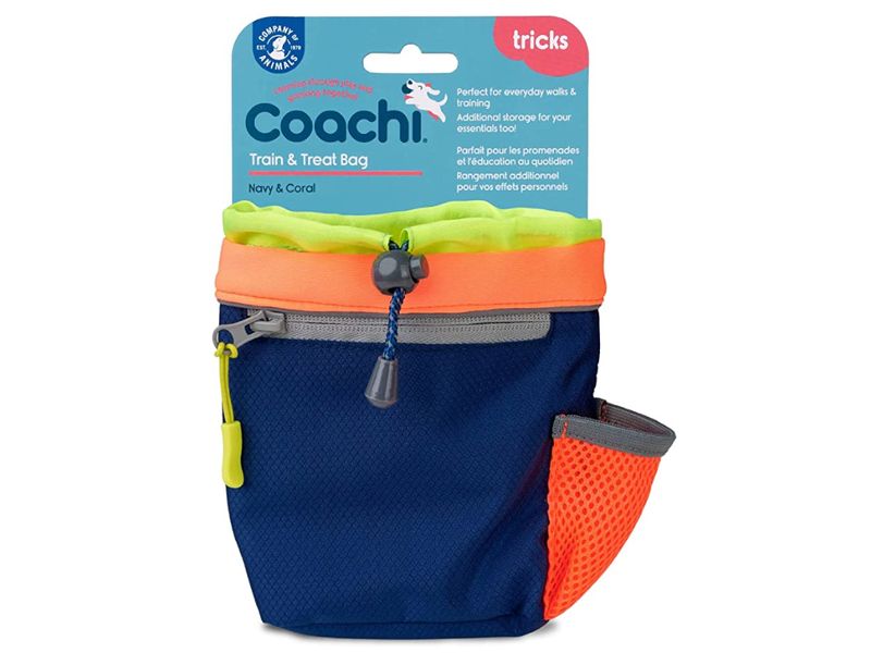 COACHI TRAIN & TREAT BAG NAVY & CORAL