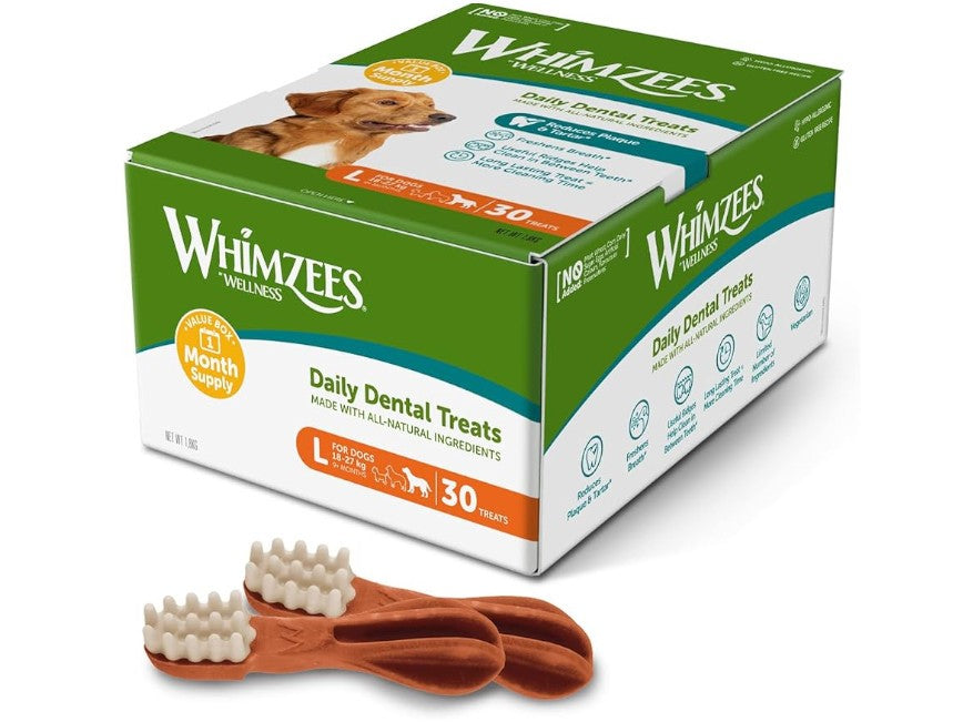 WHIMZEES TOOTHBRUSH LARGE 60G