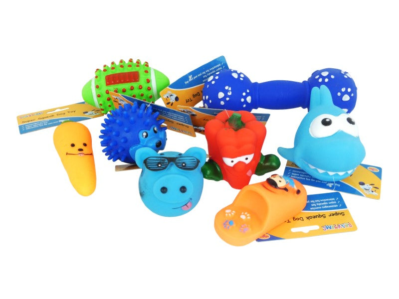 CHEEKO VINYL SQk TOYS asst