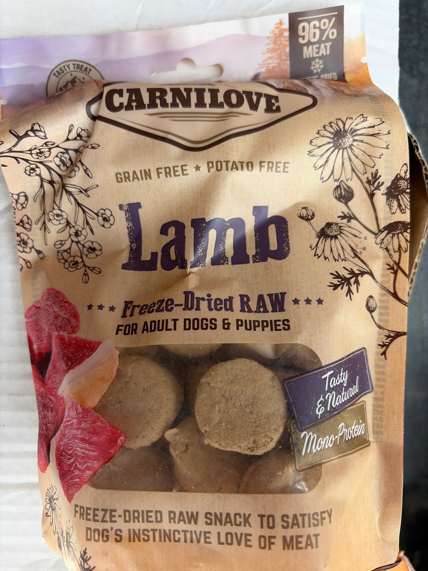 Carnilove freeze dried Lamb Treats 60g