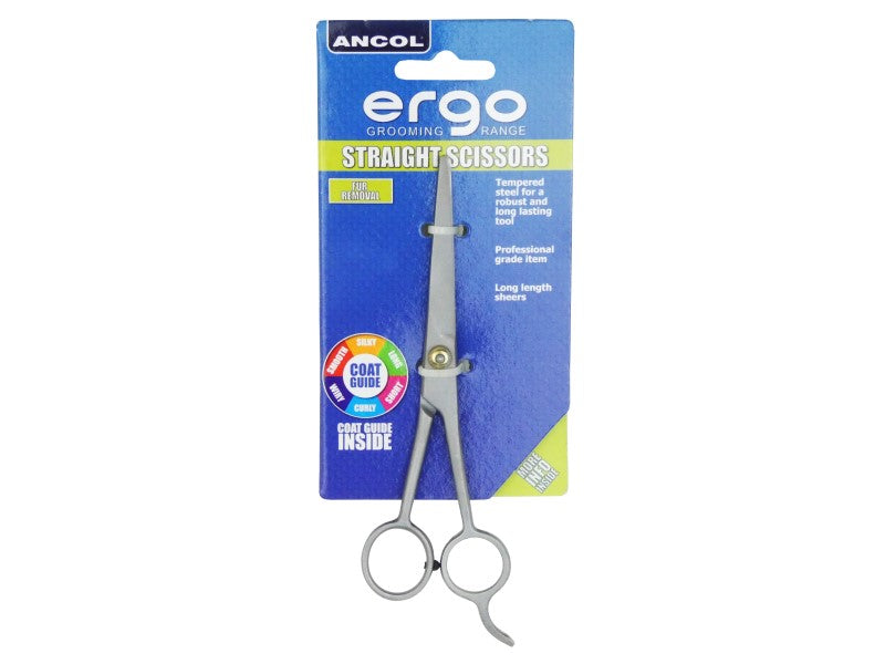 ERGO GROOMING STRAIGHT SCISSORS