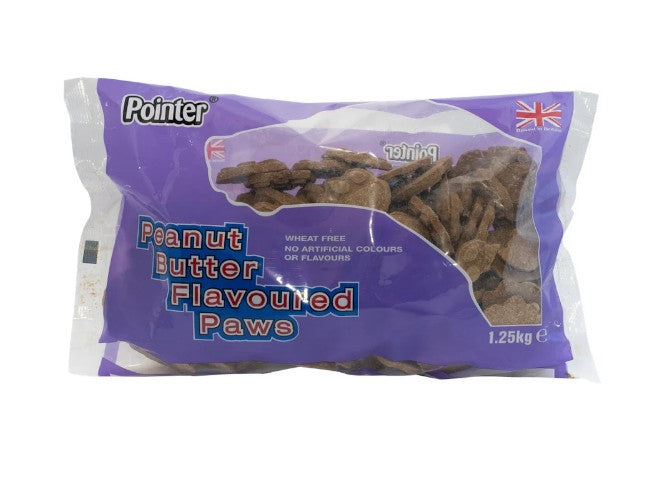 POINTER PEANUT BUTTER PAWS WF - 1.25KG