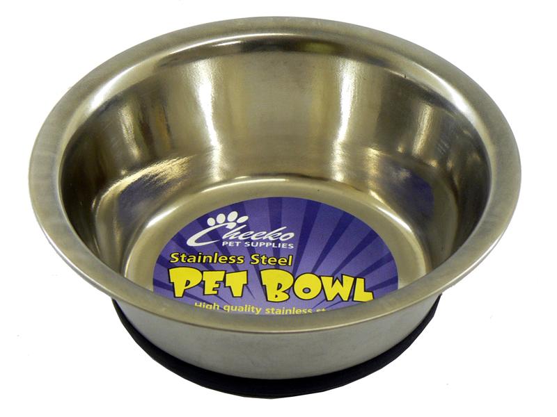 FUSION NON SLIP S/STEEL BOWL 200ML 4"