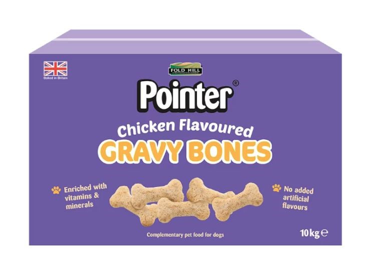 POINTER GRAVY BONE CHICKEN 10KG