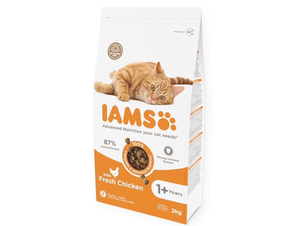 IAMS CAT 2KG ADULT CHICKEN