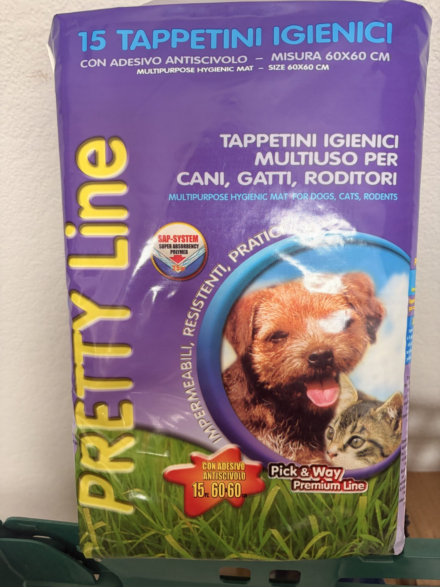 Pretty Line Puppy Pads 15pk
