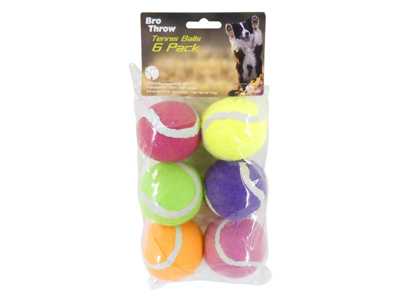 PLAYTIME 6PK TENNIS BALLS