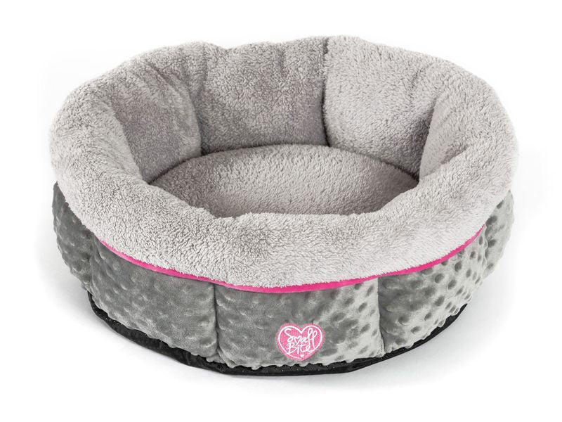 SMALL BITE DONUT 20" DOG BED PINK