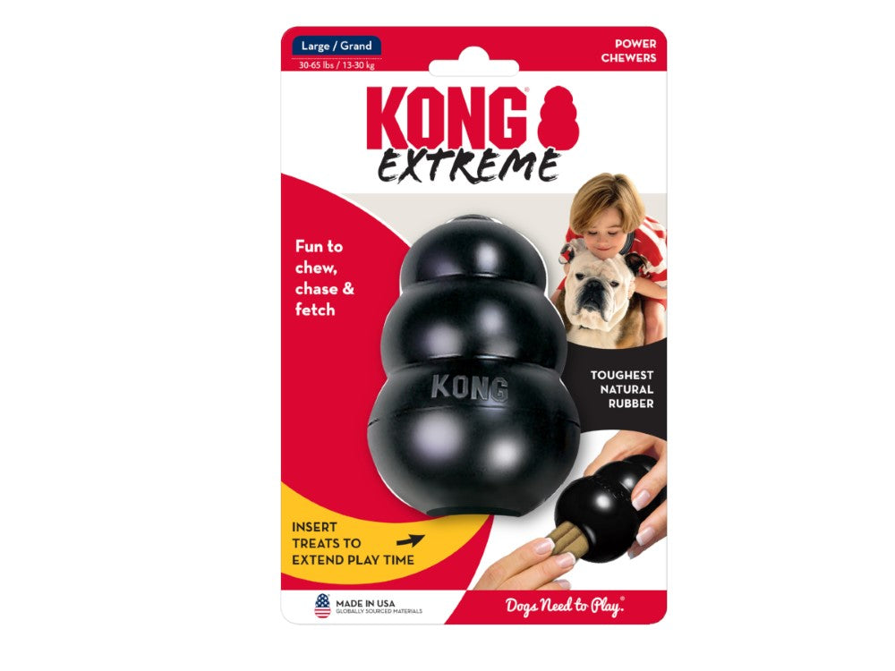 KONG EXTREME TOY BLACK LARGE
