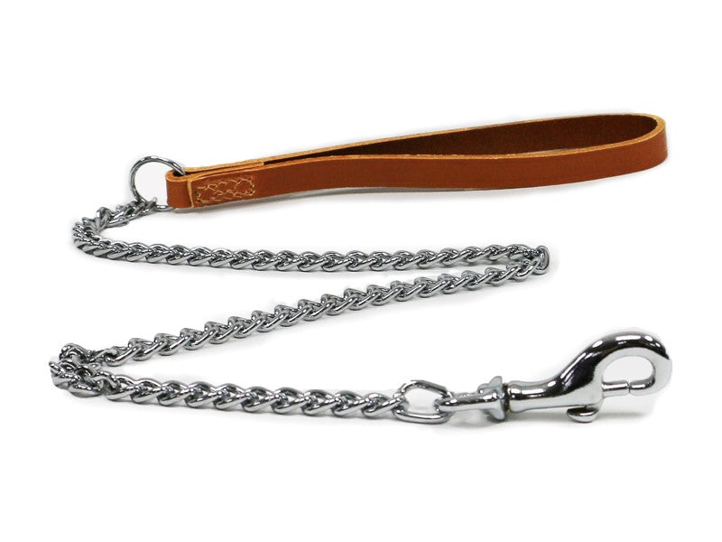 MEDIUM CHAIN LEAD TAN 80CM