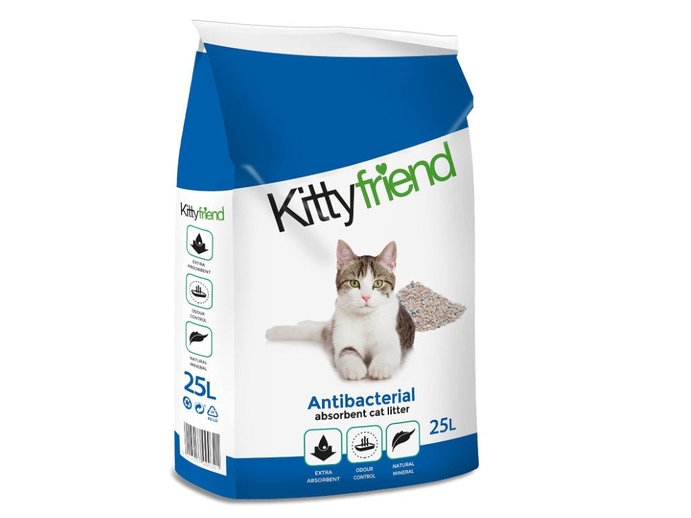 KITTYFRIEND ANTIBACTERIAL CAT LITTER25LT