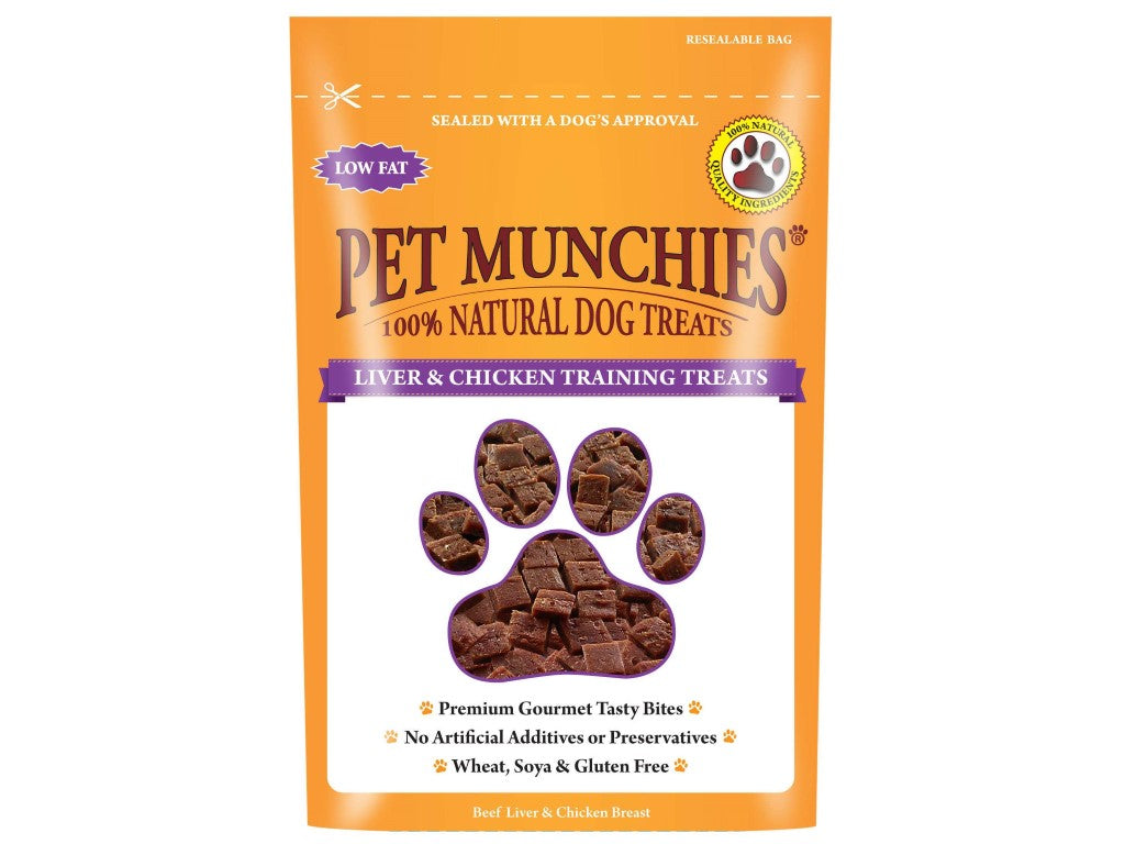 PET MUNCHIES LIVER&CHIC TRAINING TREATS