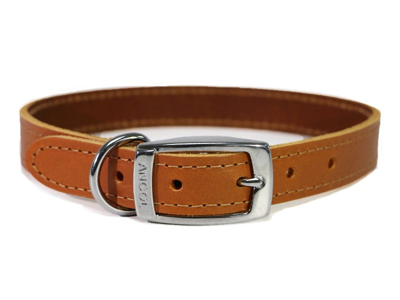 SEWN LINED COLLAR TAN 18" S4