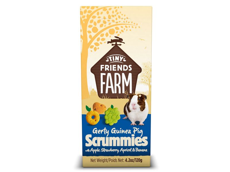 GERTY SCRUMMIES APPLE&STRAWBERRY