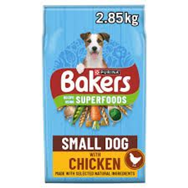 Bakers Small Dog Chicken 2.85kg