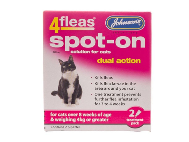 VM JV 4 FLEA SPOT-ON CAT