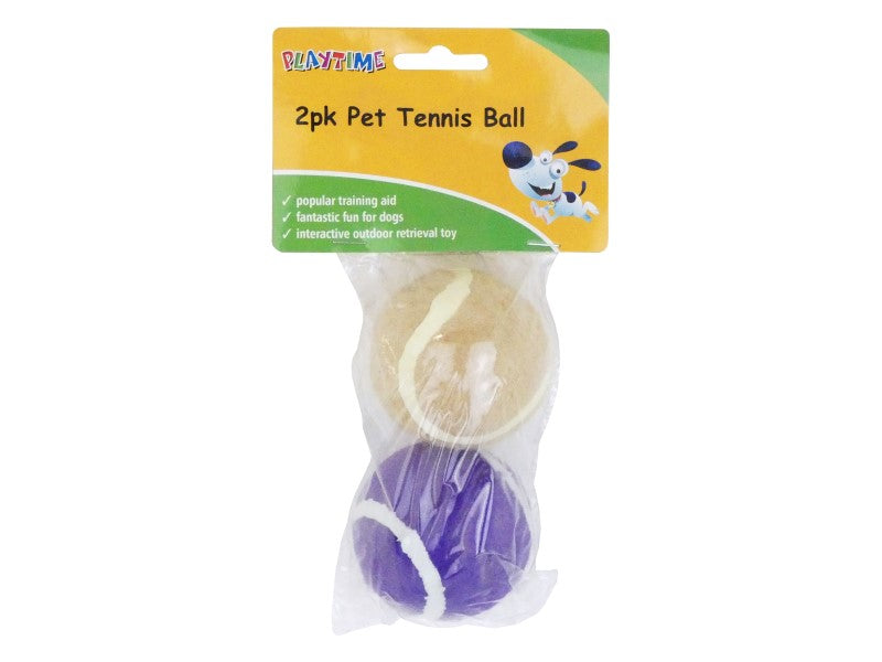 Playtime tennis ball 2pk