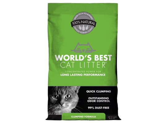 Worlds best cat litter green 6.35kg