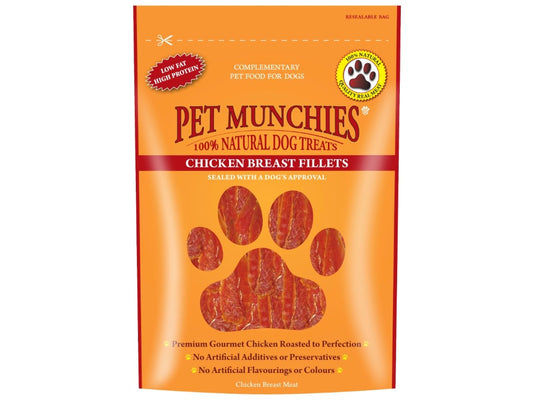 PET MUNCHIES CHICKEN BREAST FILLETS