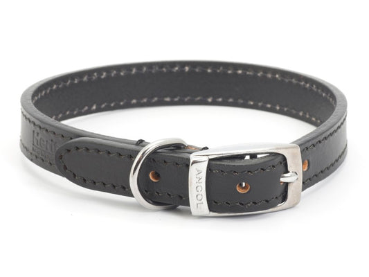 SEWN LINED COLLAR BLACK 14" S2