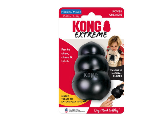 KONG EXTREME TOY BLACK - MEDIUM