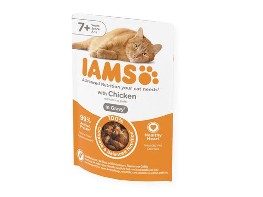 IAMS CAT DELIGHTS SENIOR GRAVY 85G