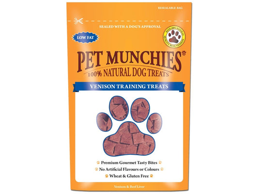 PET MUNCHIES VENISON TRAINING TREATS 50G