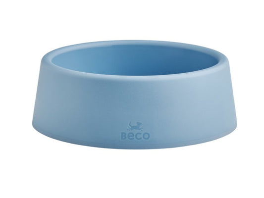 BECO RECYCLED PLASTIC SML DOG BOWL 11.16 BLUE