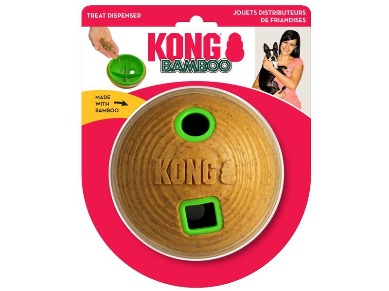 KONG BAMBOO FEEDER BALL MED