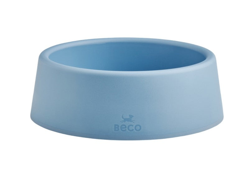 BECO RECYCLED PLASTIC LGE DOG BOWL 14.50 BLUE