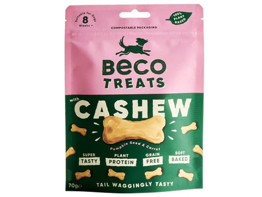 BECO TREATS CASHEW, PUMPKIN & CARROT 70G