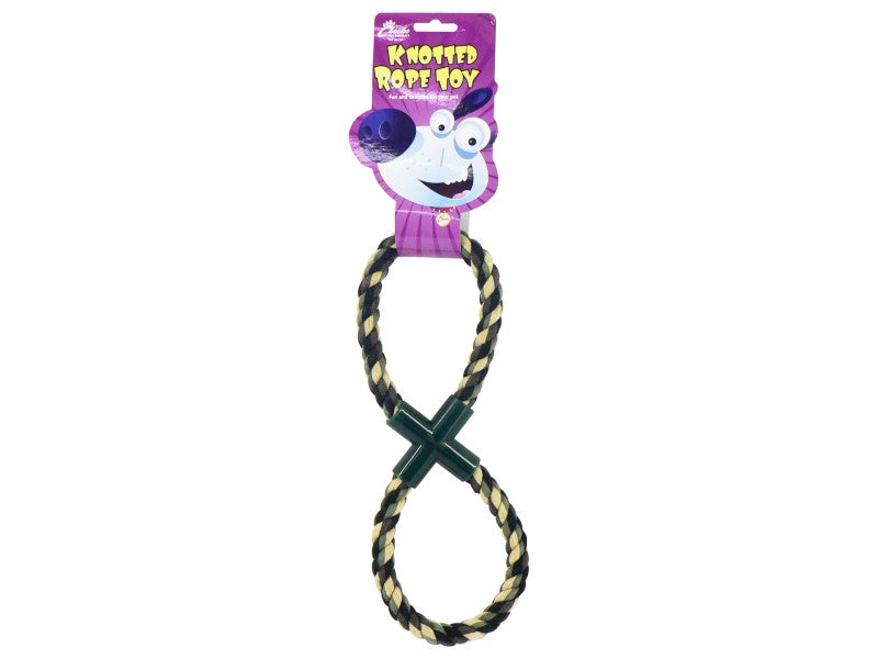 CHEEKO FIGURE 8 ROPE TUGGER 26CM