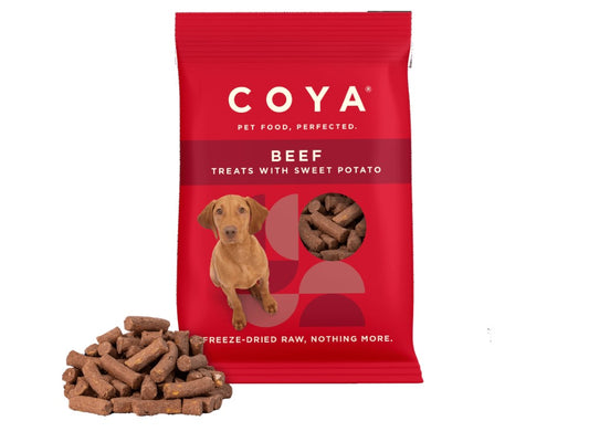 COYA ADULT DOG TREATS - BEEF 40G