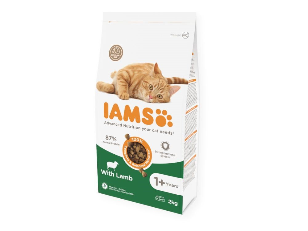 IAMS CAT 2KG ADULT LAMB