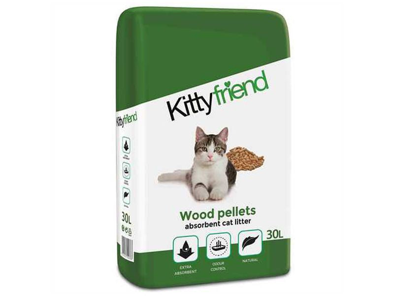 KITTYFRIEND WOOD PELLET CAT LITTER
