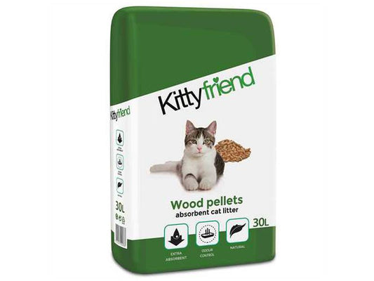 KITTYFRIEND WOOD PELLET CAT LITTER