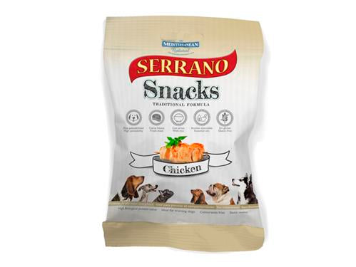 SERRANO SNACK CHICKEN 85G DISPLAY