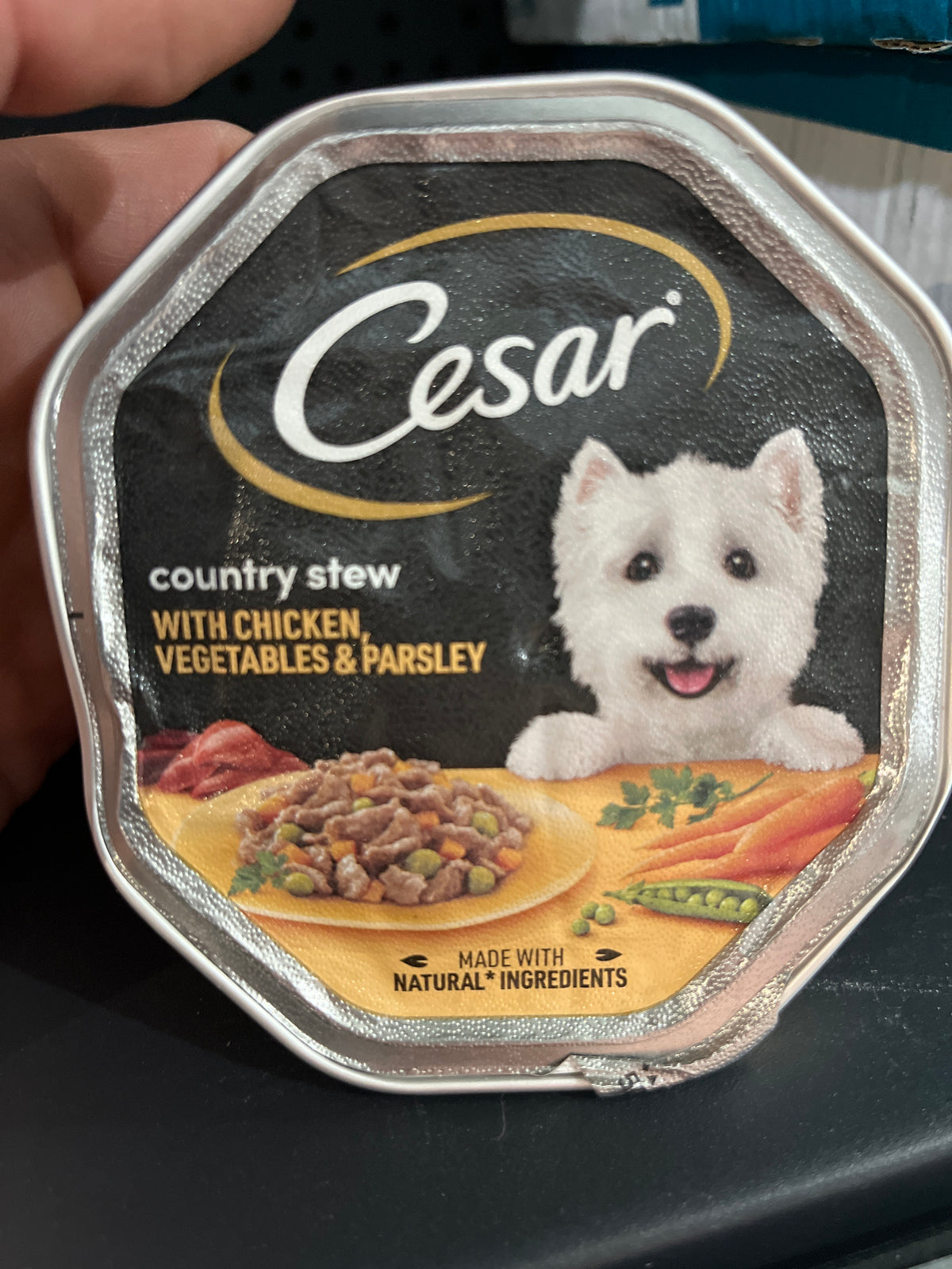Cesar Chicken Veg & Parsley 150g