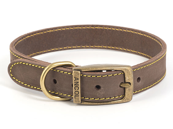 Timberwolf Leather Collars