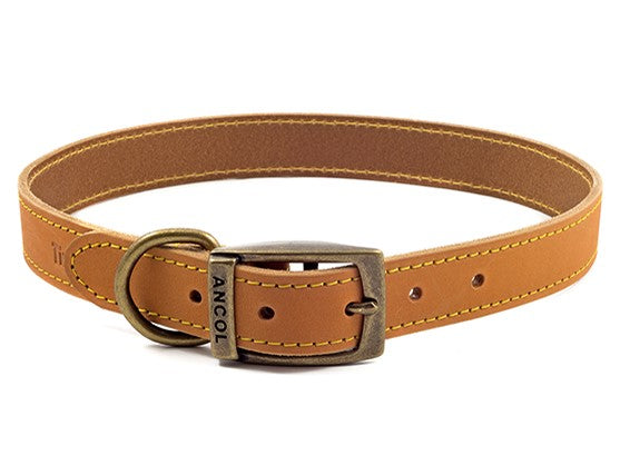 Timberwolf Leather Collars