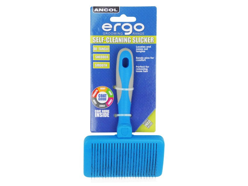 ERGO SELF CLEANING SOFT SLICKER