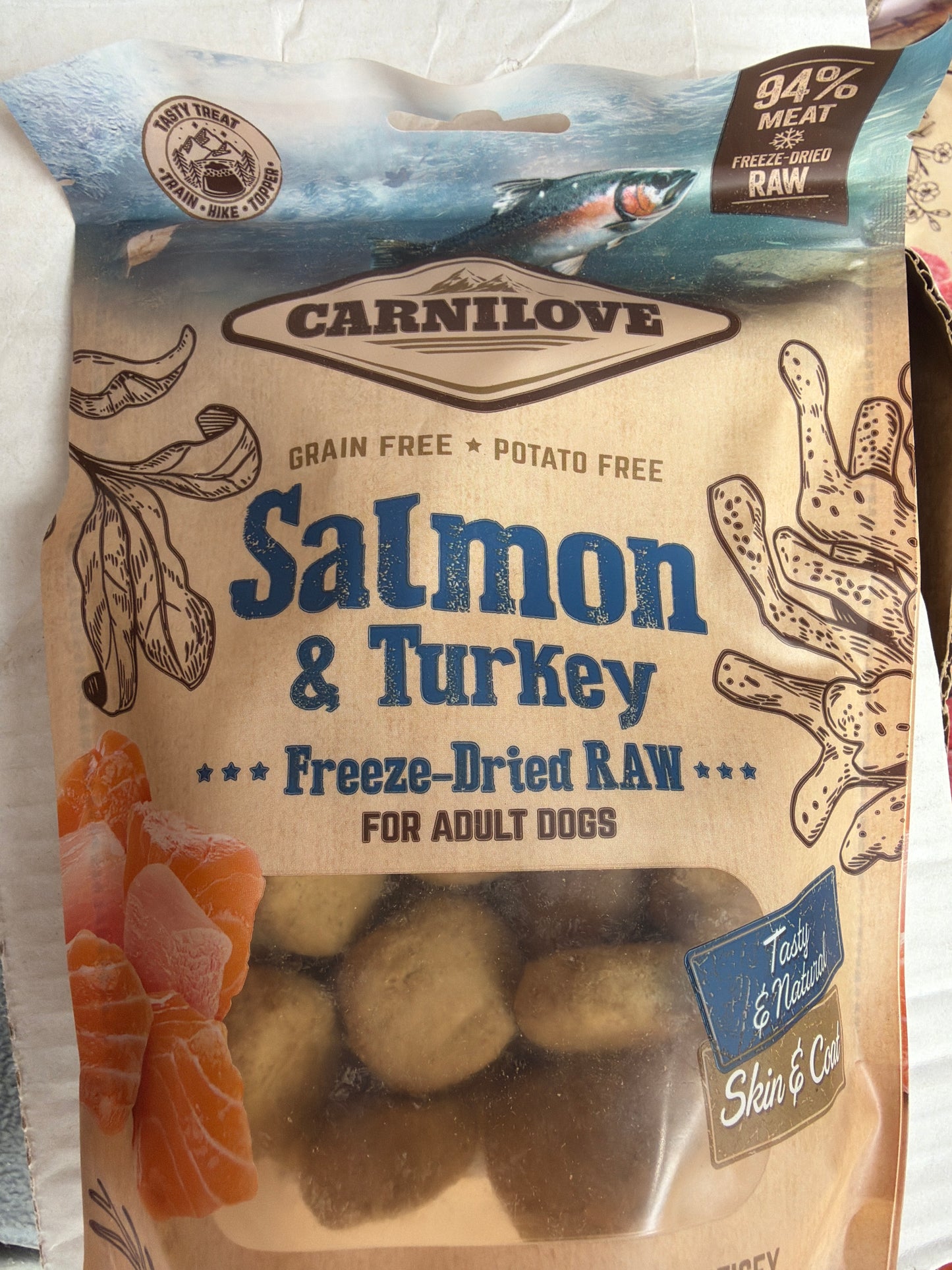 Carnilove Freeze Dried Salmon & Turkey 60g