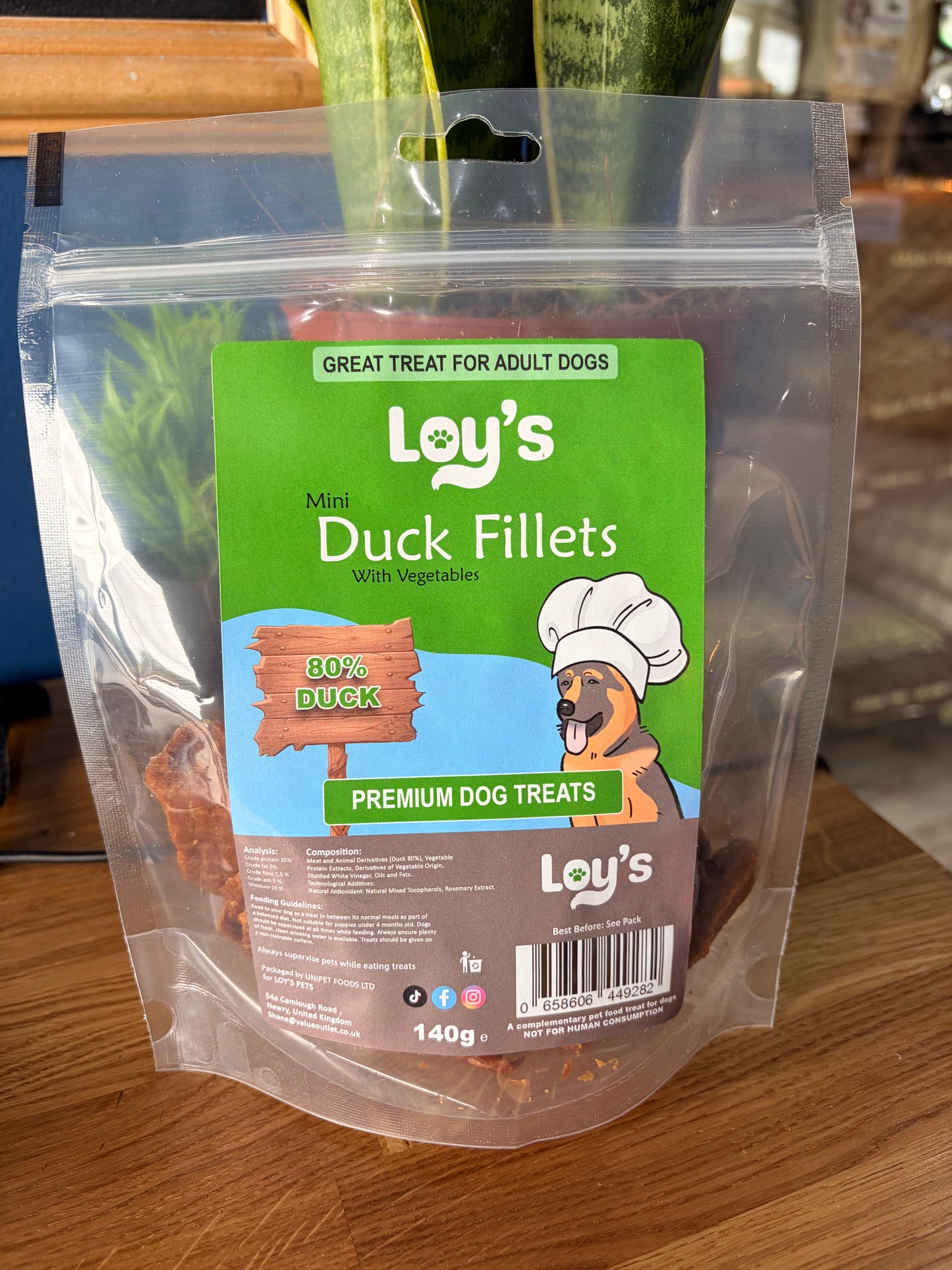 Loy's Duck Fillets 140g