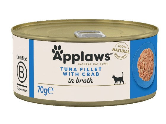 APPLAWS TUNA 70G CAT FOOD TIN