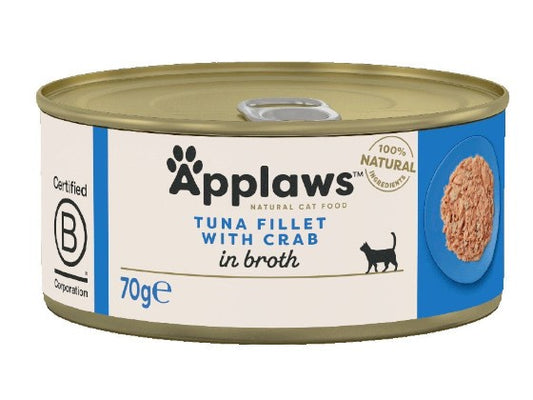 APPLAWS TUNA 70G CAT FOOD TIN