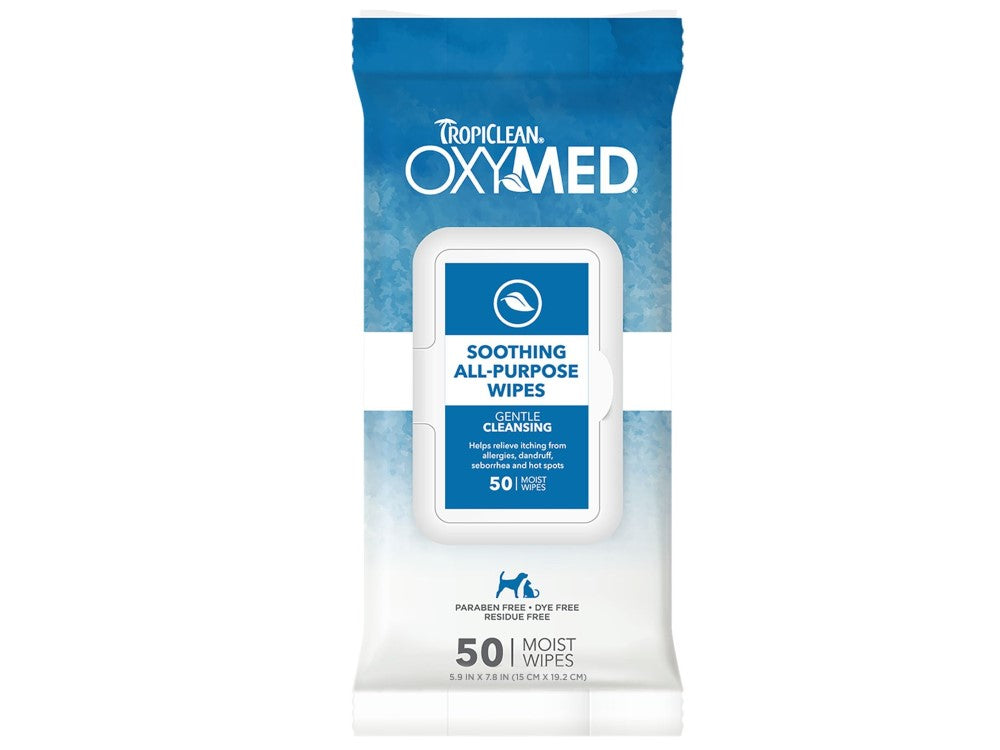 OXY MED SOOTHING ALERGY RELIEF WIPE 50PC