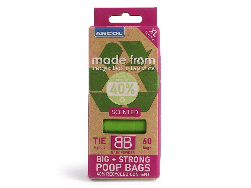 PAWS FOR EARTH POOP SCENTED BAGS (60)